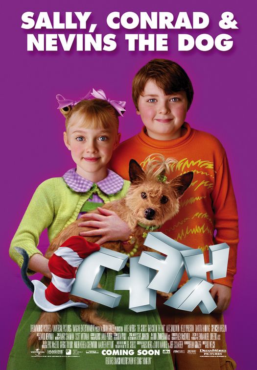 the movie poster: The Cat in the Hat (2003) ver5