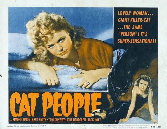 the movie poster: Cat People (1942) ver3