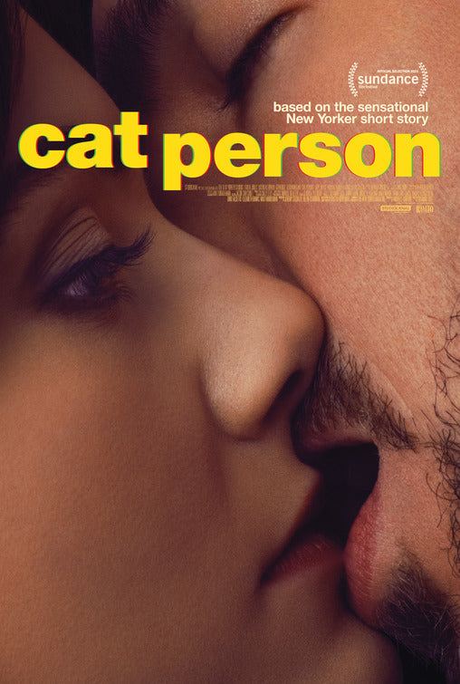 1000 piece jigsaw puzzle for the movie poster: Cat Person (2023)