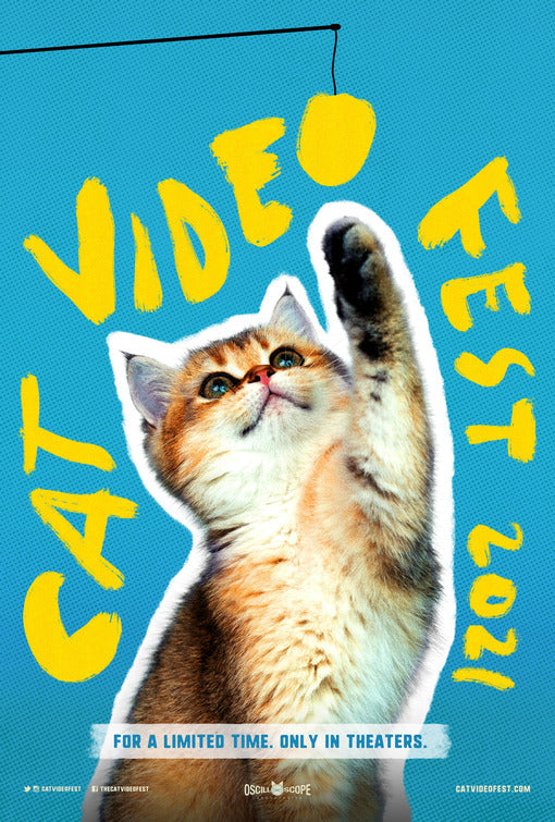 1000 piece jigsaw puzzle for the movie poster: CatVideoFest 2021 (2021)
