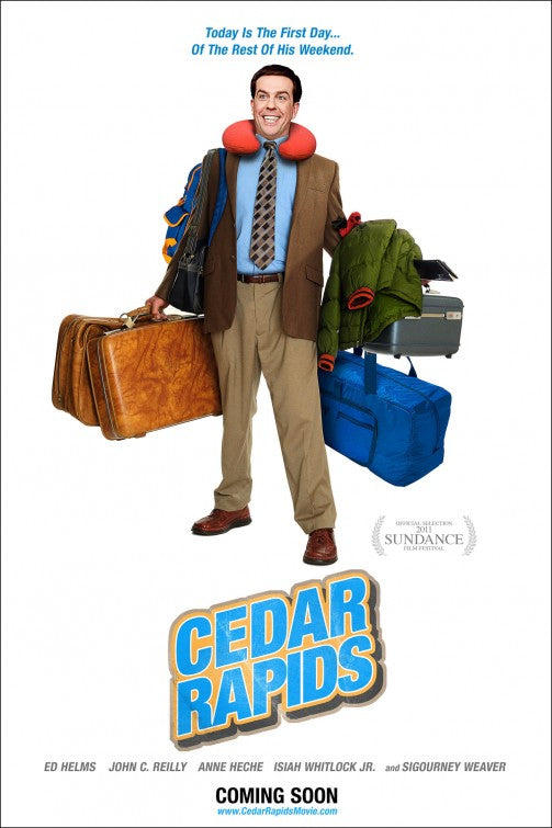 1000 piece jigsaw puzzle for the movie poster: Cedar Rapids (2011)