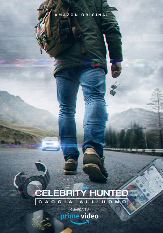 1000 piece jigsaw puzzle for tv poster: Celebrity Hunted