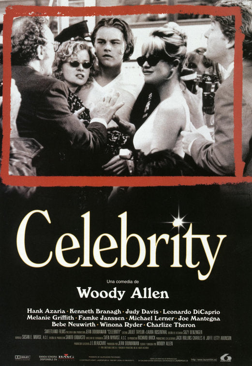 the movie poster: Celebrity (1998) ver3