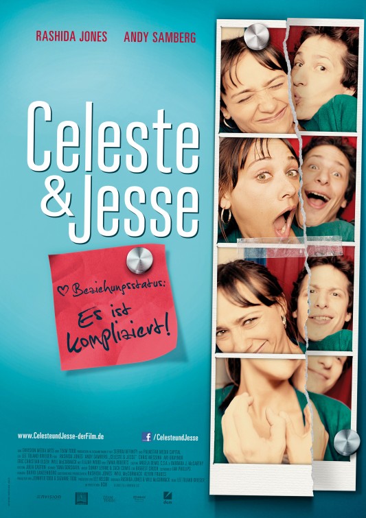 1000 piece jigsaw puzzle for the movie poster: Celeste and Jesse Forever (2012) ver2