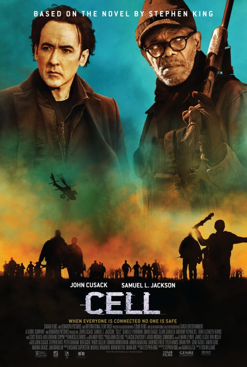 1000 piece jigsaw puzzle for the movie poster: Cell (2016)