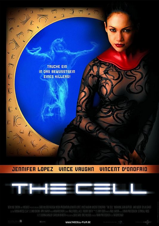 the movie poster: The Cell (2000) ver6