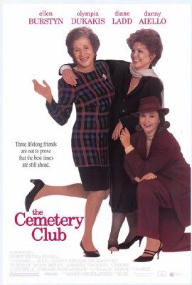 the movie poster: The Cemetery Club (1993)