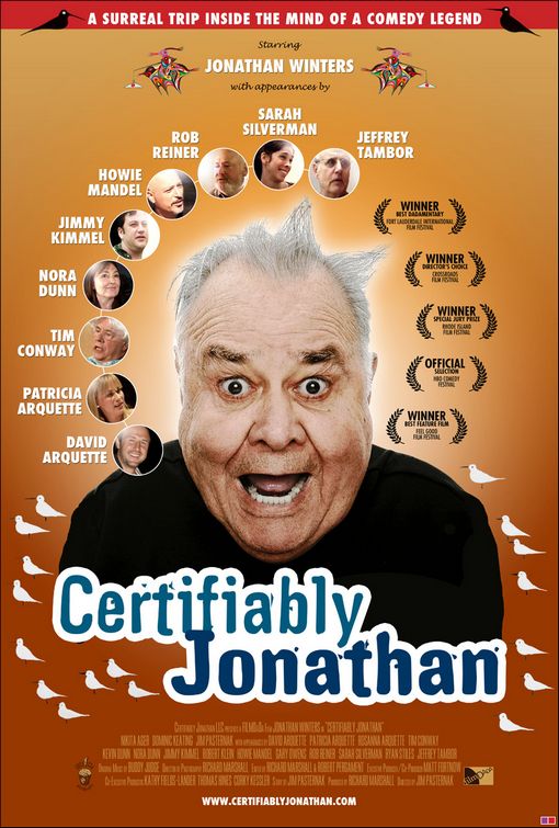 1000 piece jigsaw puzzle for the movie poster: Certifiably Jonathan (2011)