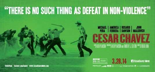 1000 piece jigsaw puzzle for the movie poster: Cesar Chavez (2014) ver2