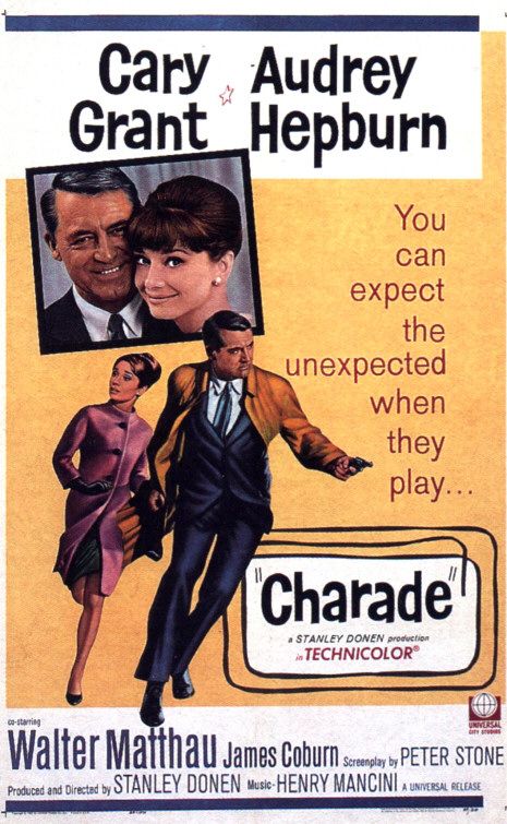 the movie poster: Charade (1963)