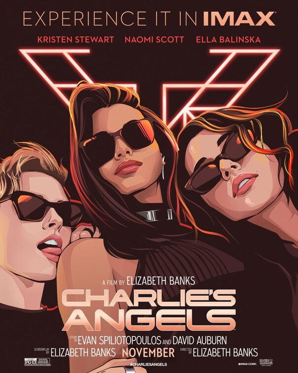 1000 piece jigsaw puzzle for the movie poster: Charlie's Angels (2019) ver7