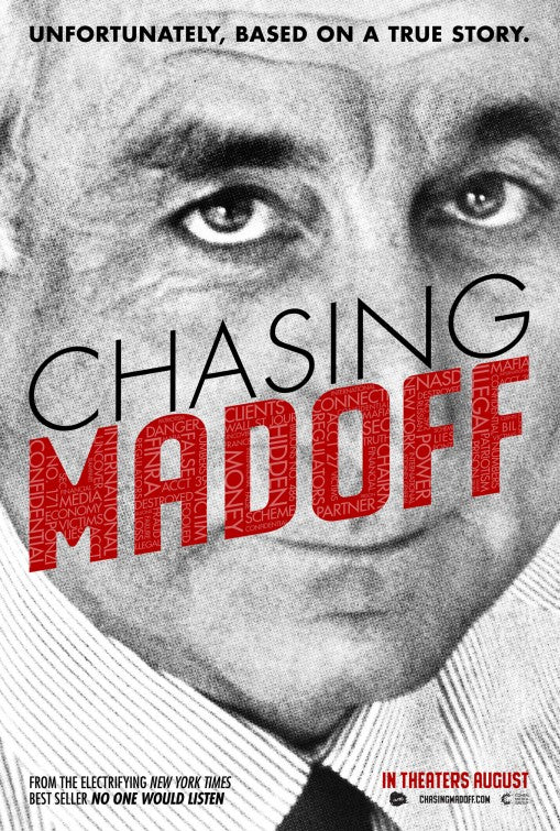 1000 piece jigsaw puzzle for the movie poster: Chasing Madoff (2011)