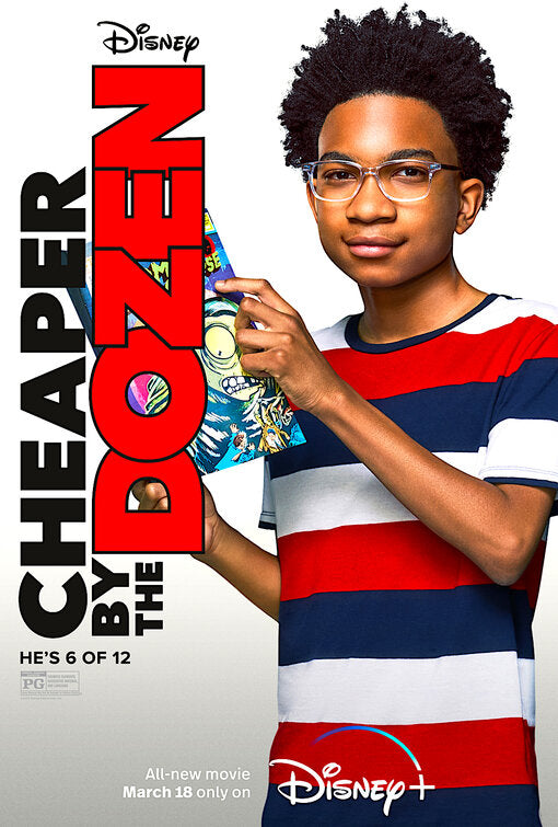 1000 piece jigsaw puzzle for the movie poster: Cheaper by the Dozen (2022) ver6