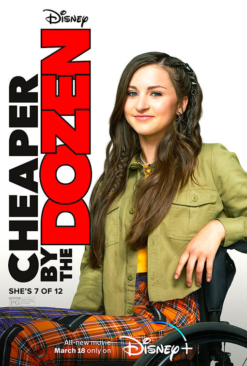 1000 piece jigsaw puzzle for the movie poster: Cheaper by the Dozen (2022) ver7