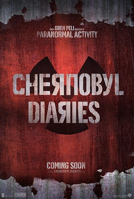 1000 piece jigsaw puzzle for the movie poster: Chernobyl Diaries (2012)