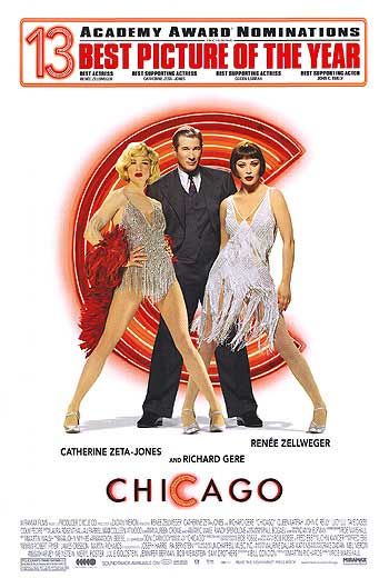 the movie poster: Chicago (2002) ver5