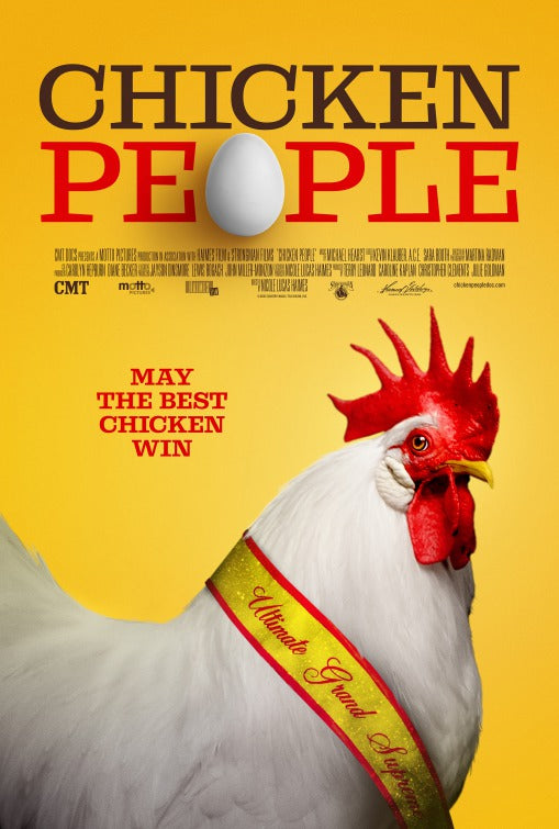 1000 piece jigsaw puzzle for the movie poster: Chicken People (2016)