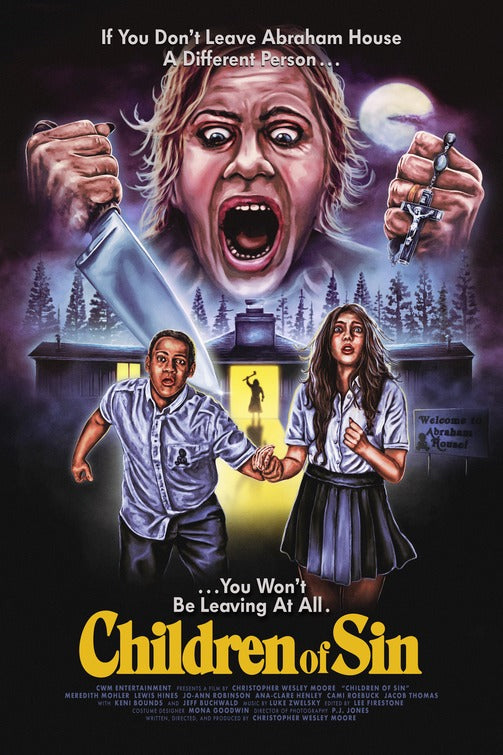 1000 piece jigsaw puzzle for the movie poster: Children of Sin (2022)