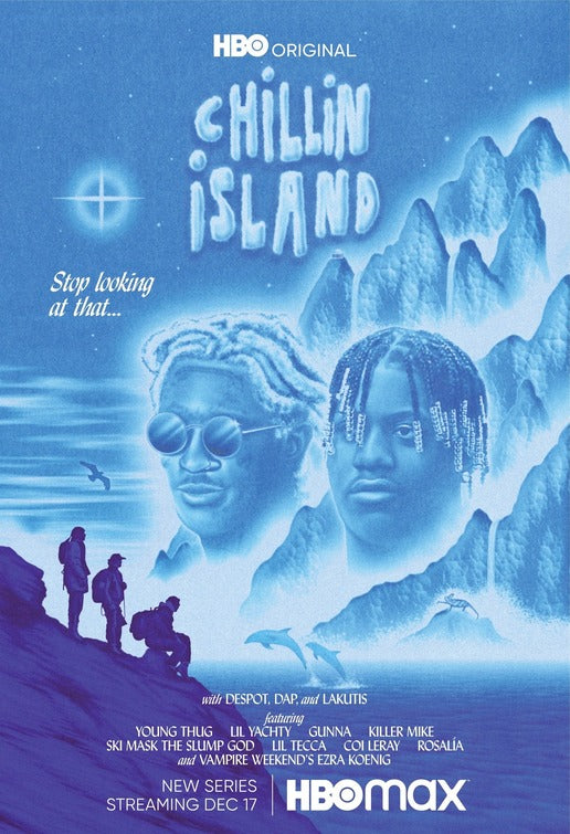 1000 piece jigsaw puzzle for tv poster: Chillin Island