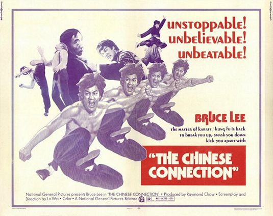 the movie poster: The Chinese Connection (1973) ver2