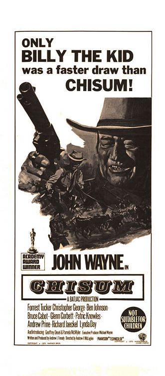 the movie poster: Chisum (1970) ver3