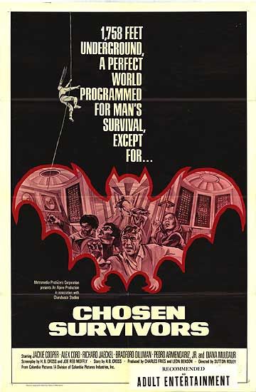 the movie poster: Chosen Survivors (1974)