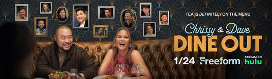 1000 piece jigsaw puzzle for tv poster: Chrissy & Dave Dine Out, ver2