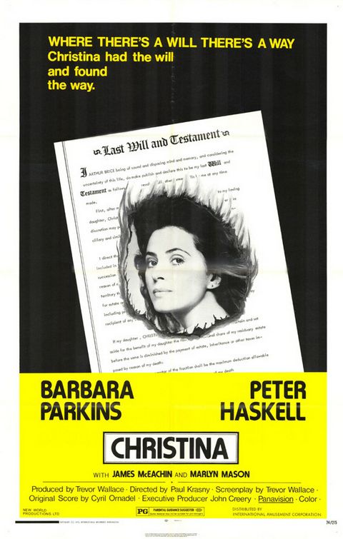 the movie poster: Christina (1974)