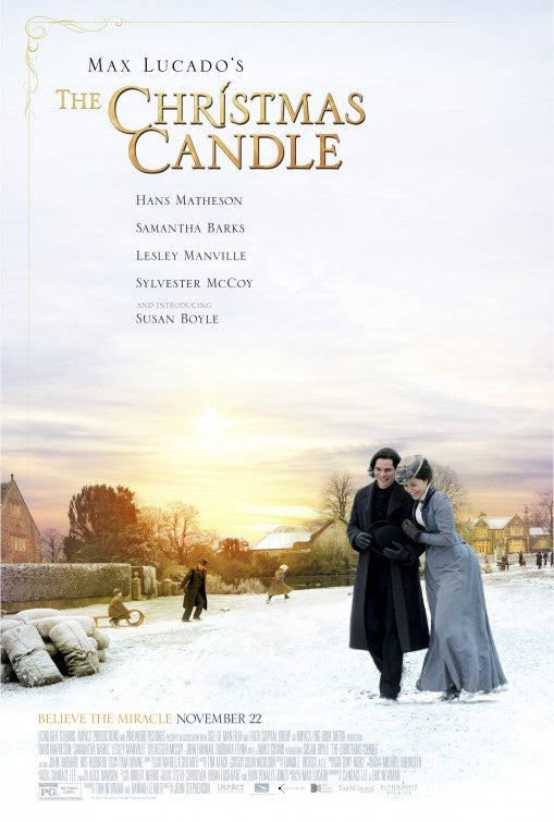 1000 piece jigsaw puzzle for the movie poster: The Christmas Candle (2013)