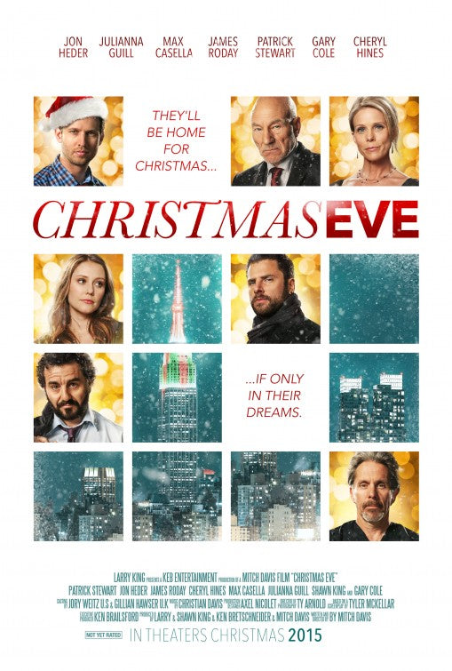 1000 piece jigsaw puzzle for the movie poster: Christmas Eve (2015)