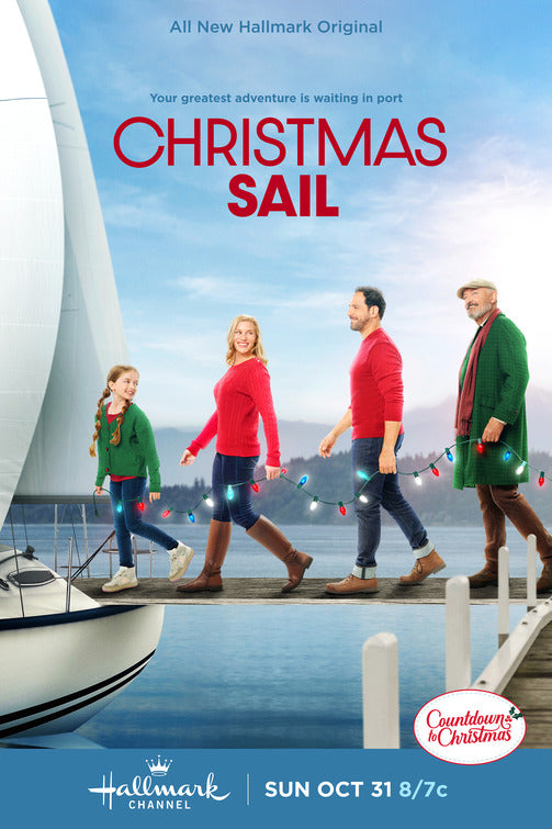 1000 piece jigsaw puzzle for tv poster: Christmas Sail