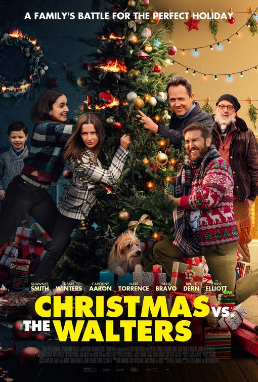 1000 piece jigsaw puzzle for the movie poster: Christmas vs. The Walters (2021)