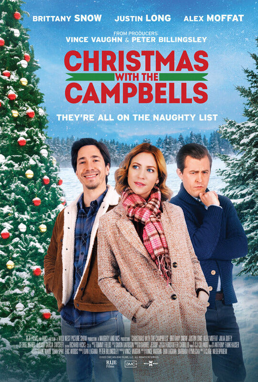 1000 piece jigsaw puzzle for the movie poster: Christmas with the Campbells (2022)