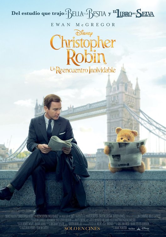 1000 piece jigsaw puzzle for the movie poster: Christopher Robin (2018) ver11