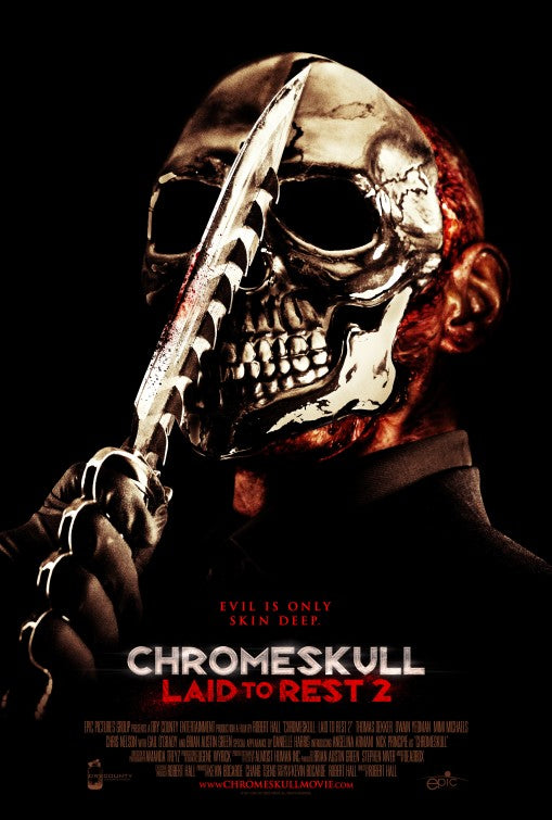 1000 piece jigsaw puzzle for the movie poster: ChromeSkull: Laid to Rest 2 (2011) ver2