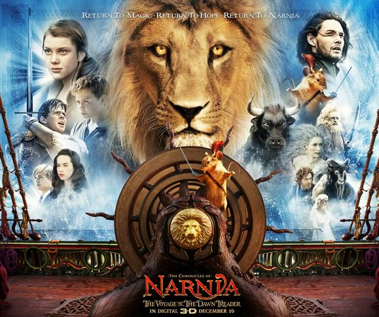 1000 piece jigsaw puzzle for the movie poster: The Chronicles of Narnia: The Voyage of the Dawn Treader (2010) ver5
