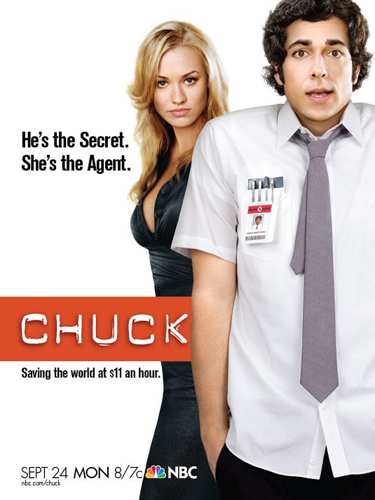 1000 piece jigsaw puzzle for tv poster: Chuck, ver2