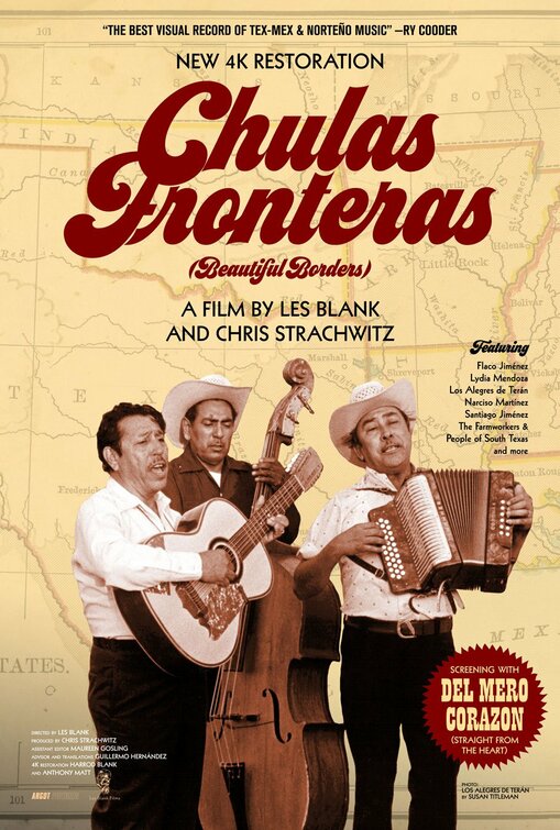 1000 piece jigsaw puzzle for the movie poster: Chulas Fronteras (1976)