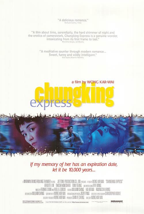 the movie poster: Chungking Express (1996)
