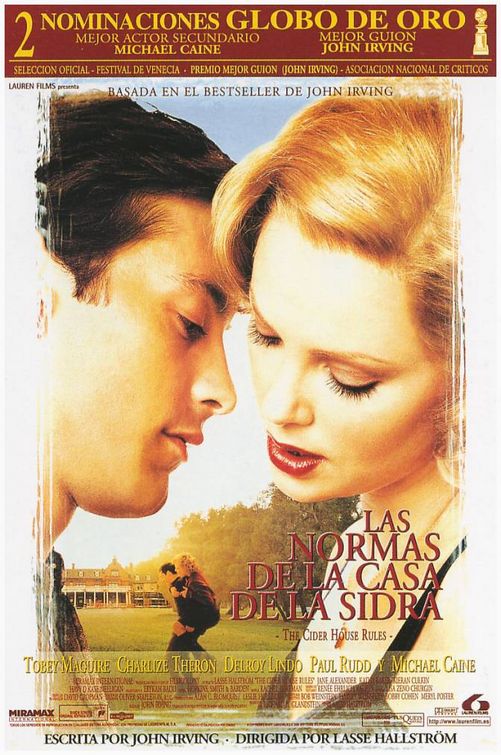 the movie poster: The Cider House Rules (1999) ver3