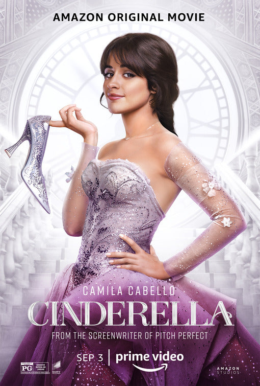 1000 piece jigsaw puzzle for the movie poster: Cinderella (2021)