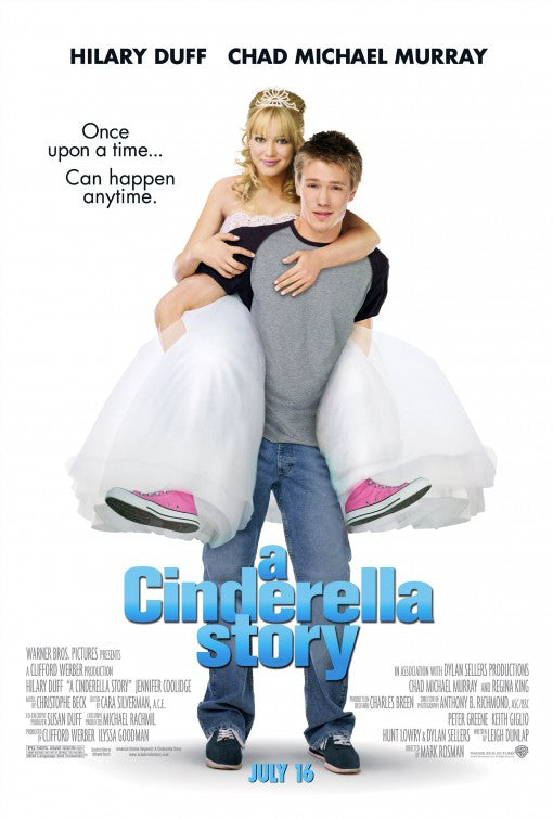 the movie poster: A Cinderella Story (2004)