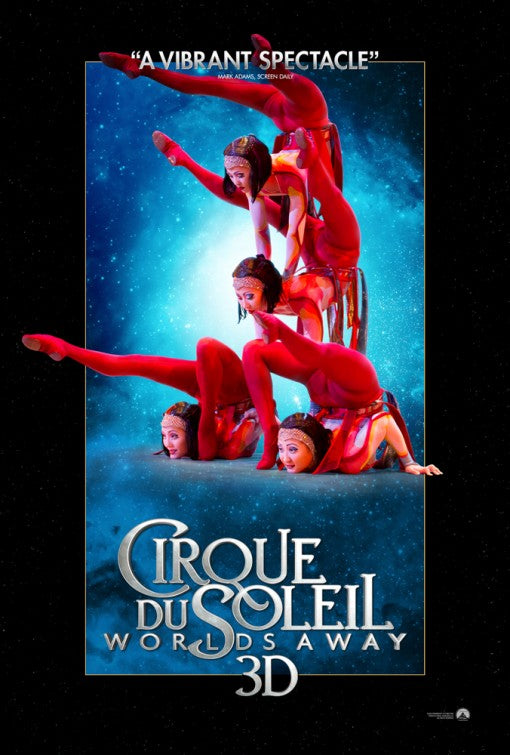 1000 piece jigsaw puzzle for the movie poster: Cirque du Soleil: Worlds Away (2012) ver6