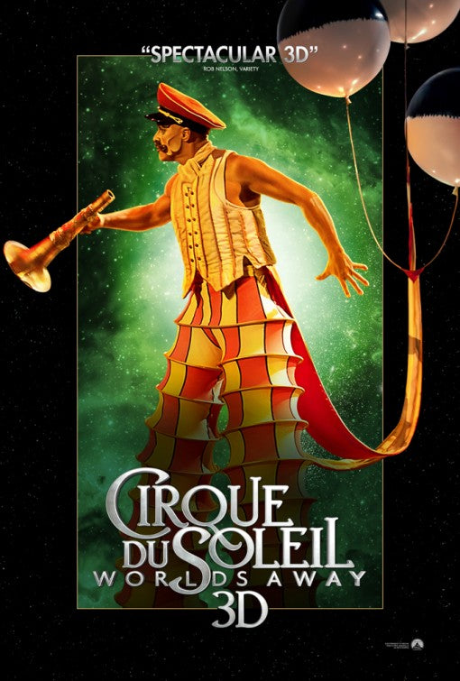 1000 piece jigsaw puzzle for the movie poster: Cirque du Soleil: Worlds Away (2012) ver7
