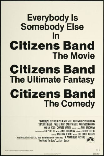 1000 piece jigsaw puzzle for the movie poster: Citizen's Band (1977)