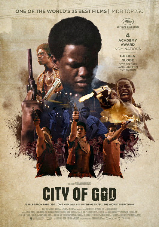 1000 piece jigsaw puzzle for the movie poster: City of God (2003) ver7