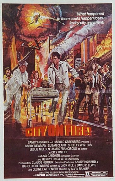 the movie poster: City on Fire (1979)
