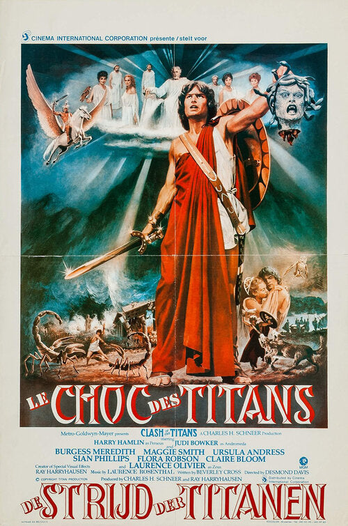 the movie poster: Clash of the Titans (1981) ver3