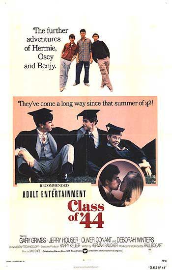 the movie poster: Class of '44 (1973)