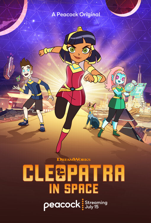 1000 piece jigsaw puzzle for tv poster: Cleopatra in Space